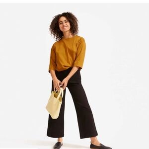 Everlane Black Wide Leg Pants